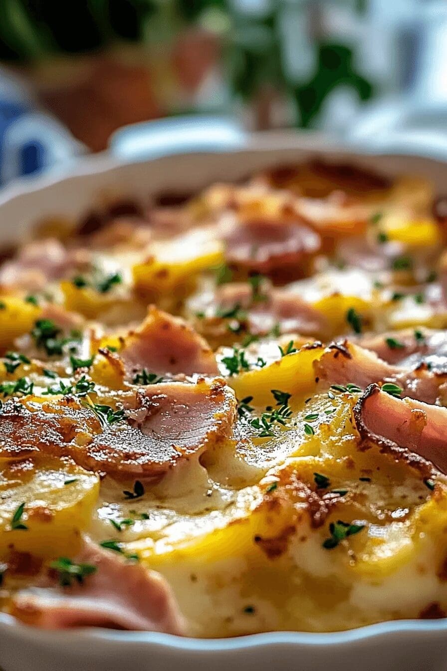 Scalloped Potatoes Ham