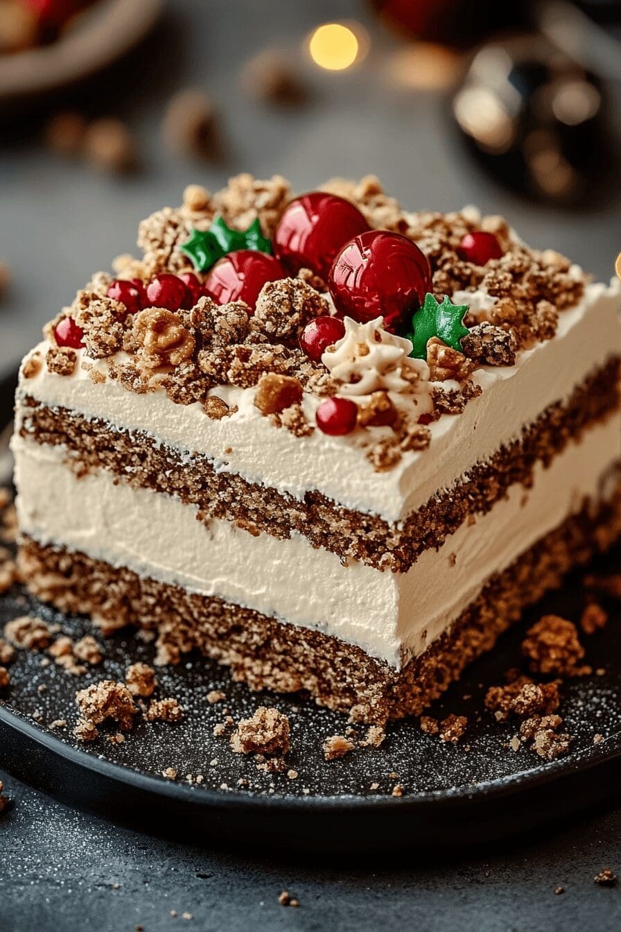 Christmas Crunch Cake
