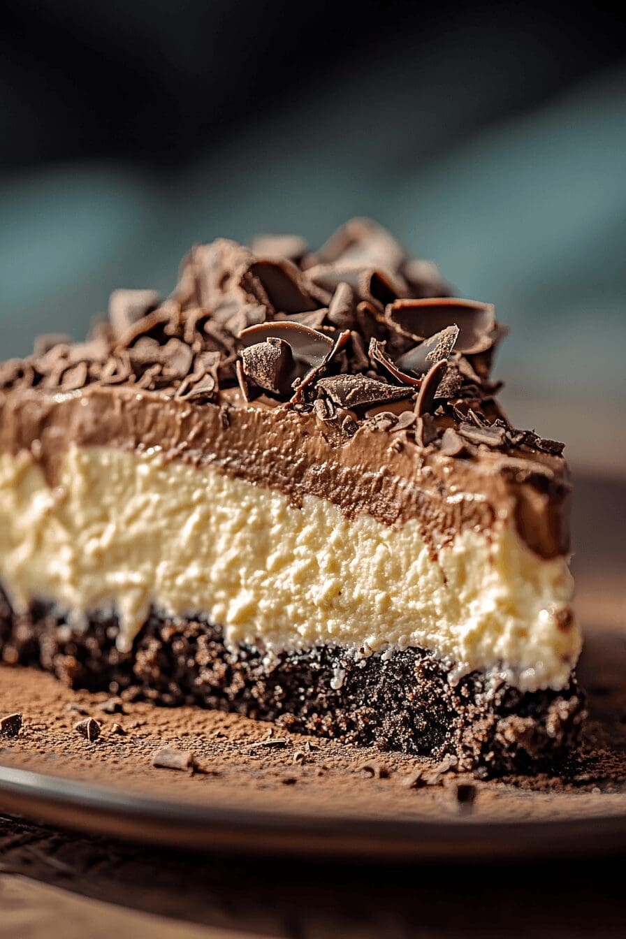 German Chocolate Cheesecake