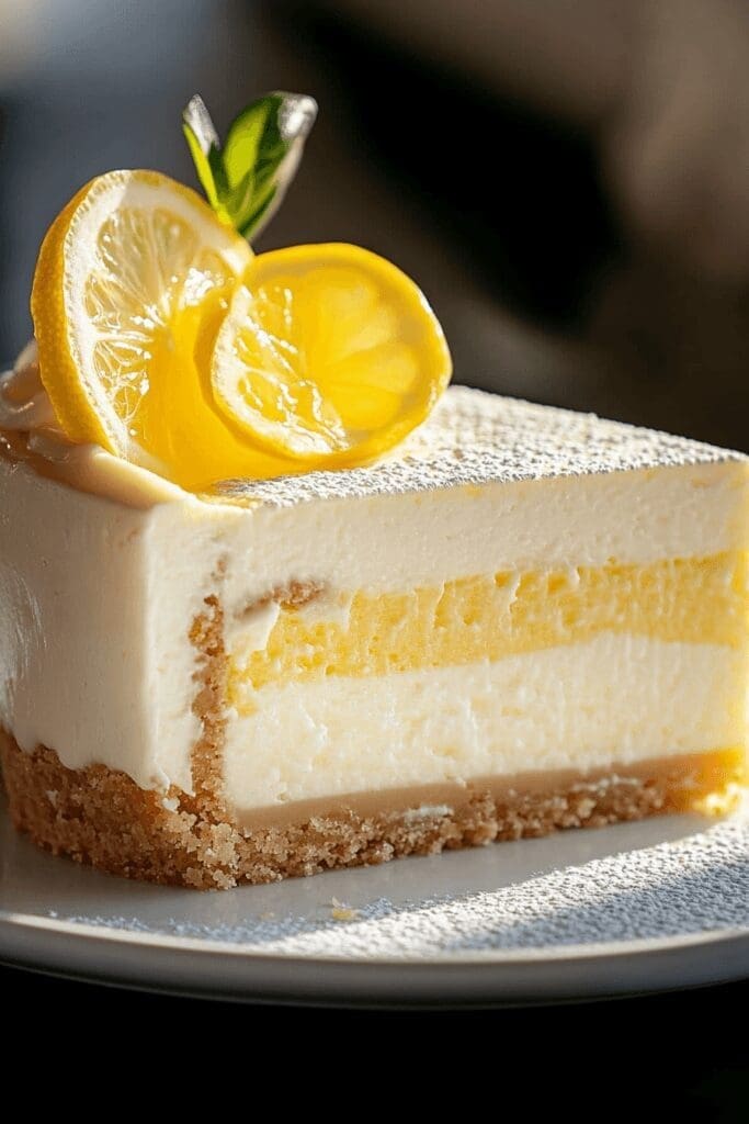 Lemon Cheesecake Cake