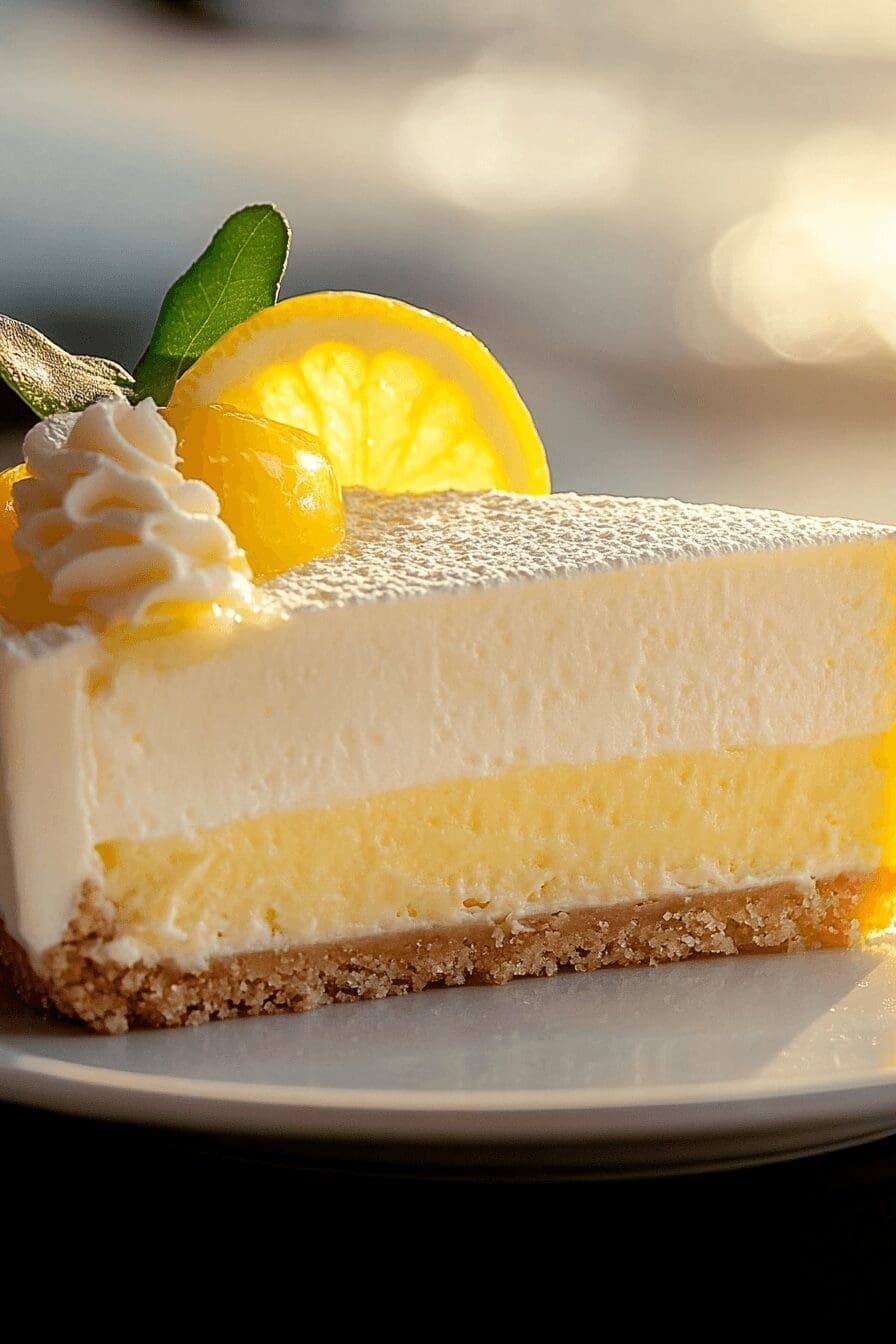 Lemon Cheesecake Cake