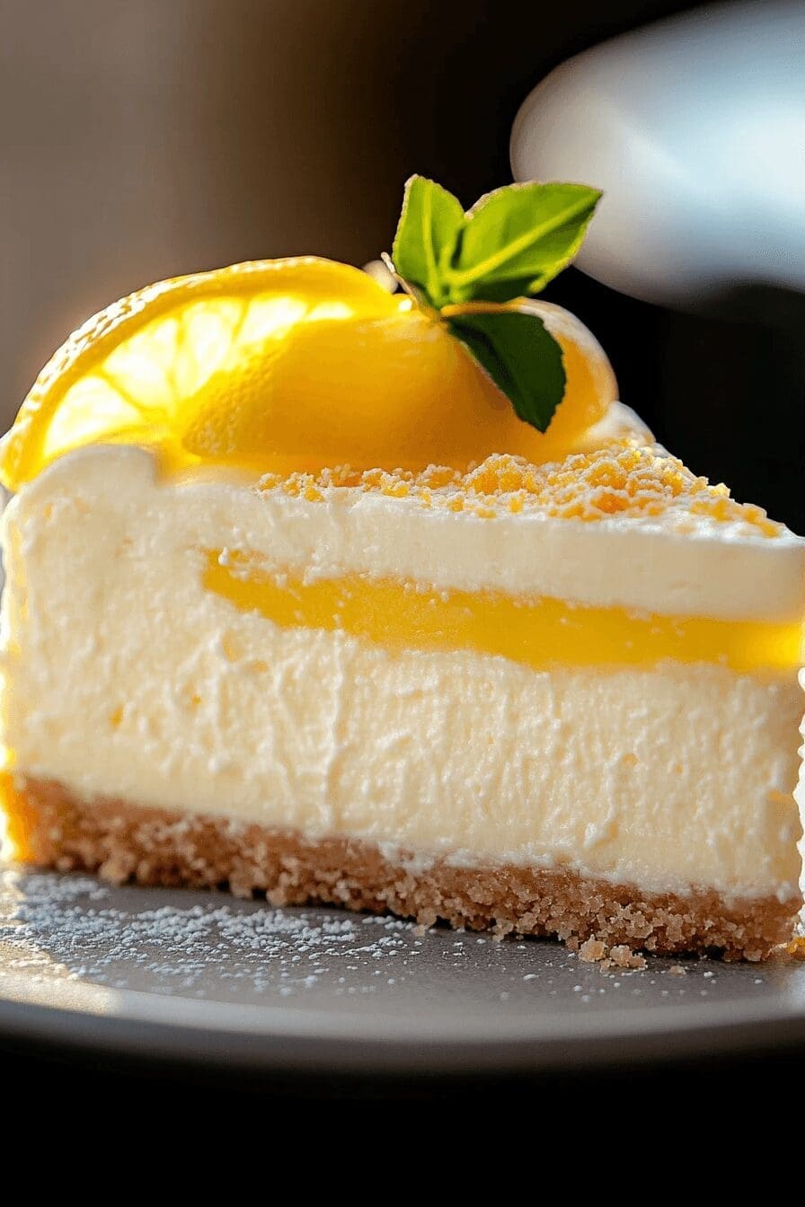Lemon Cheesecake Cake