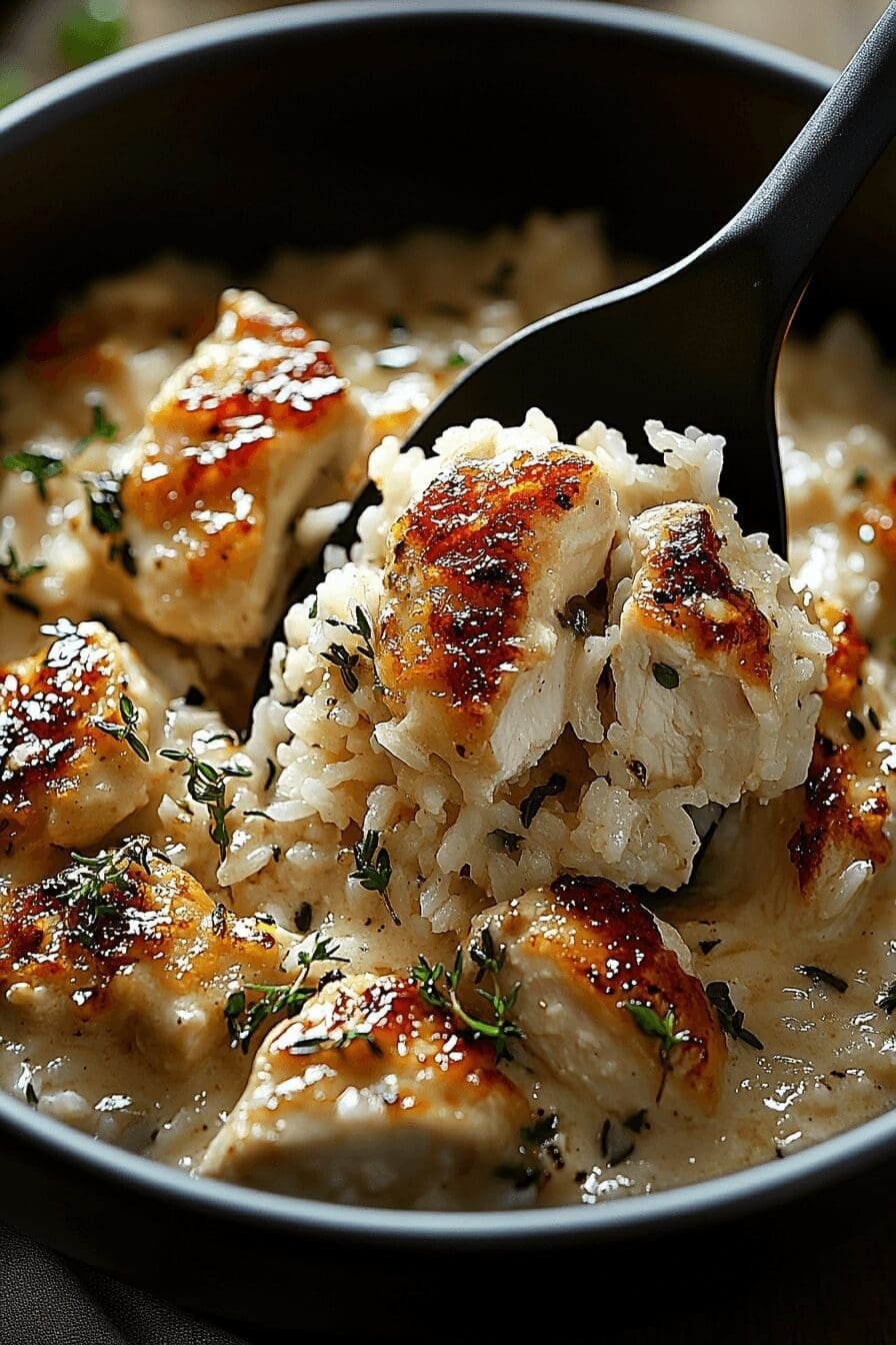 Parmesan Chicken Rice