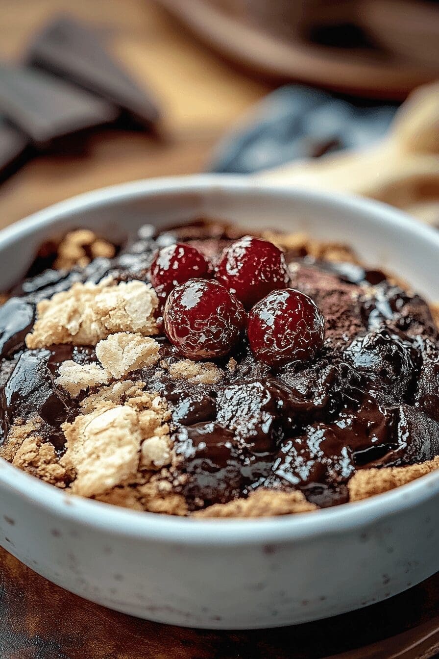 Southern Chocolate Cobbler