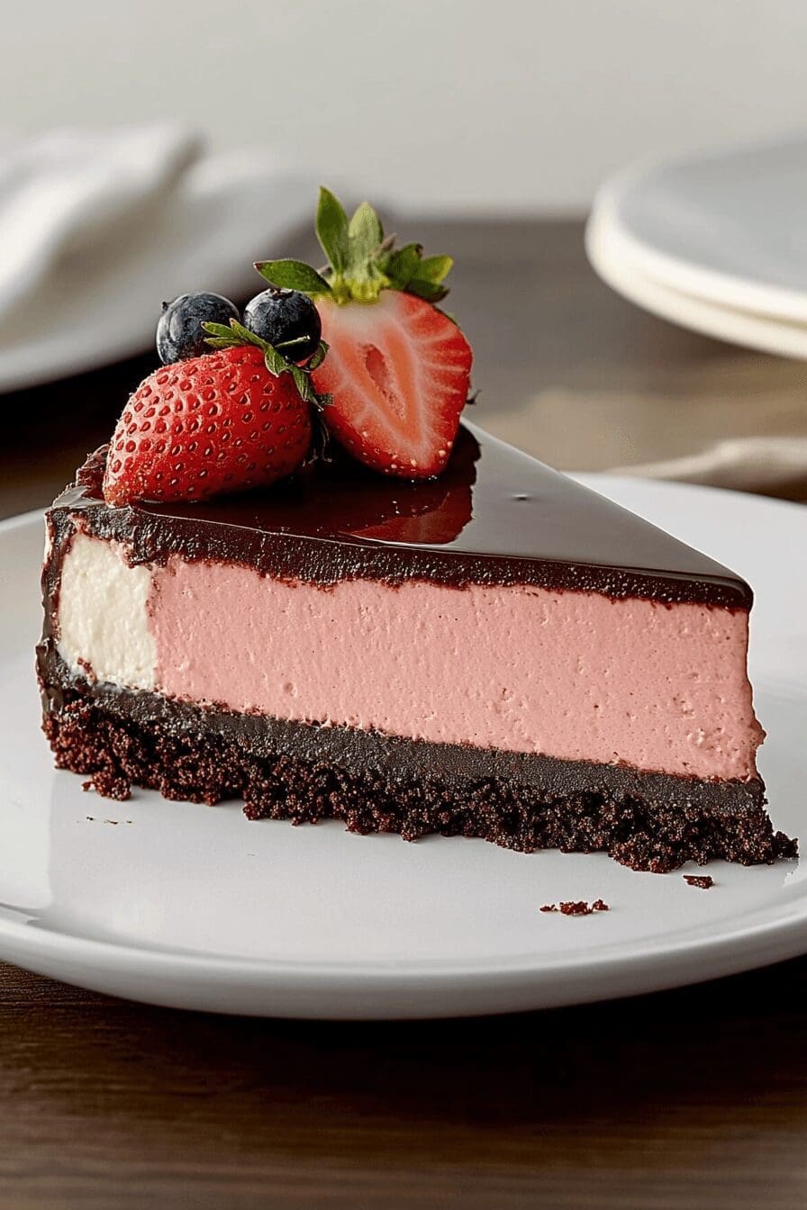 White Chocolate Raspberry Cheesecake