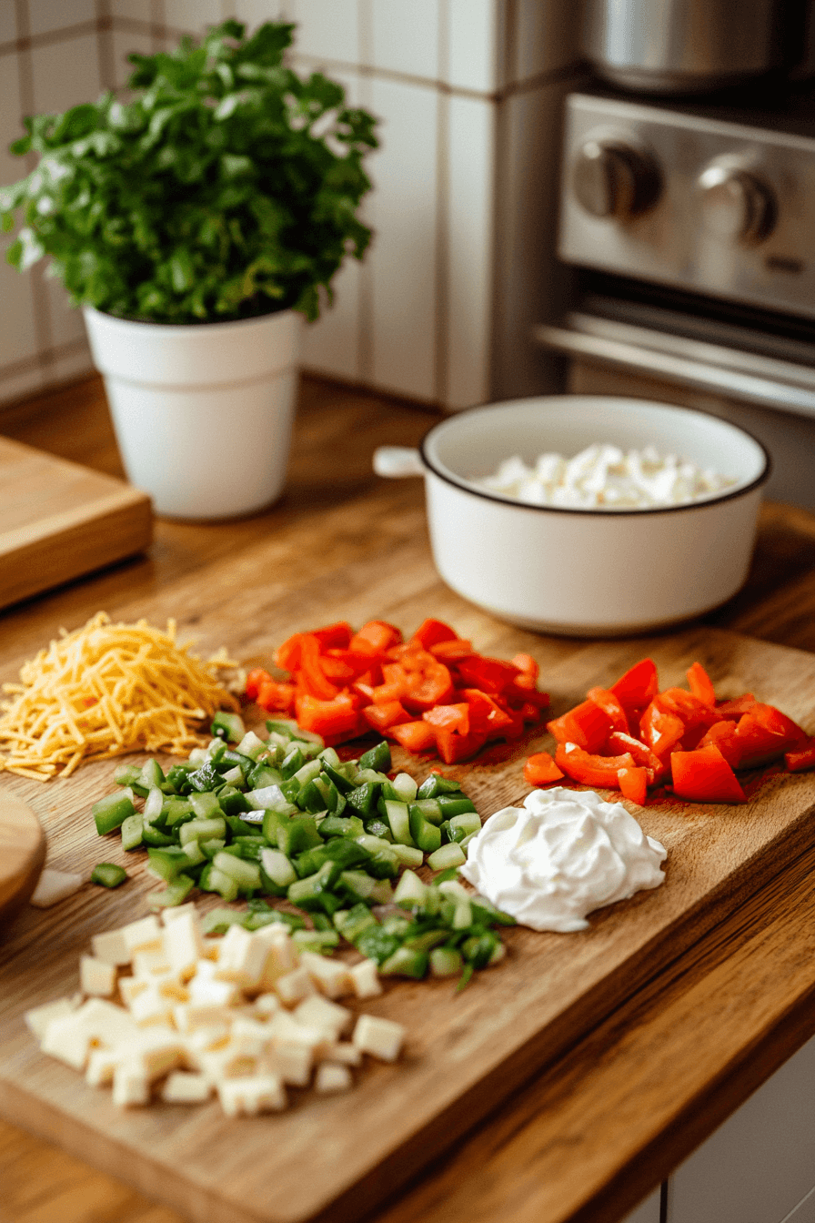 fajita chicken casserole