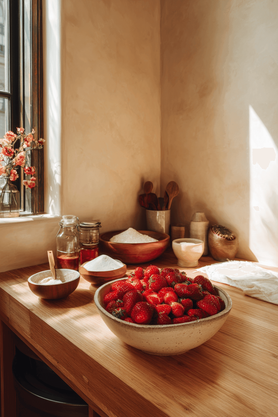 strawberry rhubarb pie filling