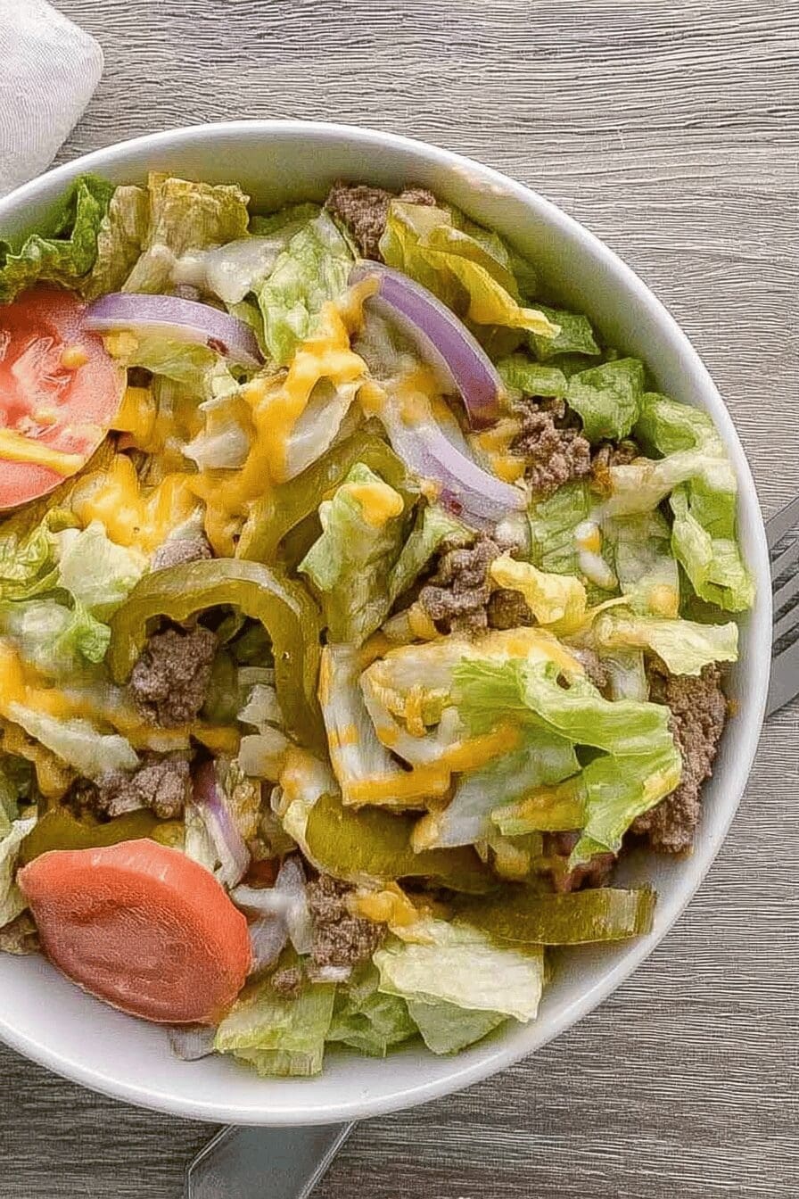 big mac salad recipe