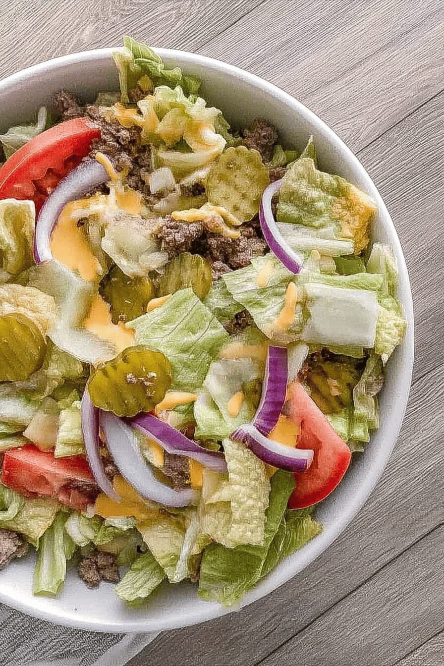 big mac salad recipe