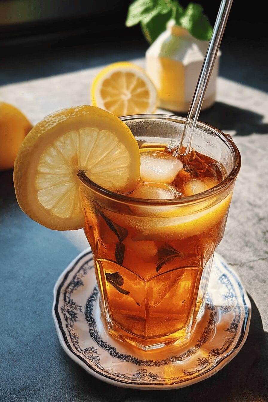 herbal iced tea