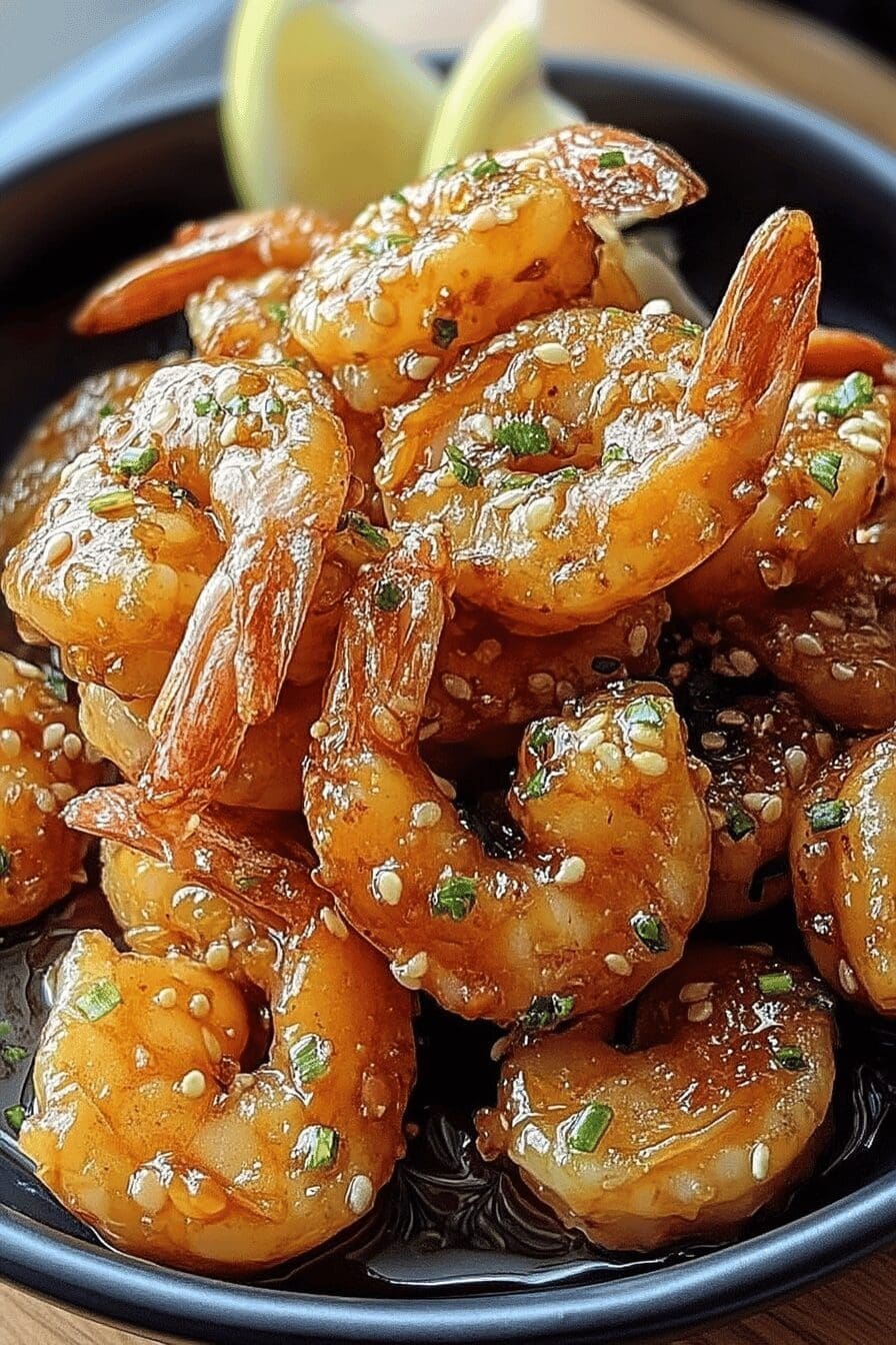 hot honey shrimp