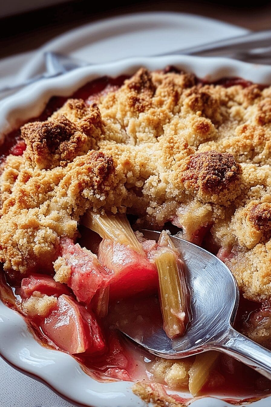 rhubarb cobbler recipe