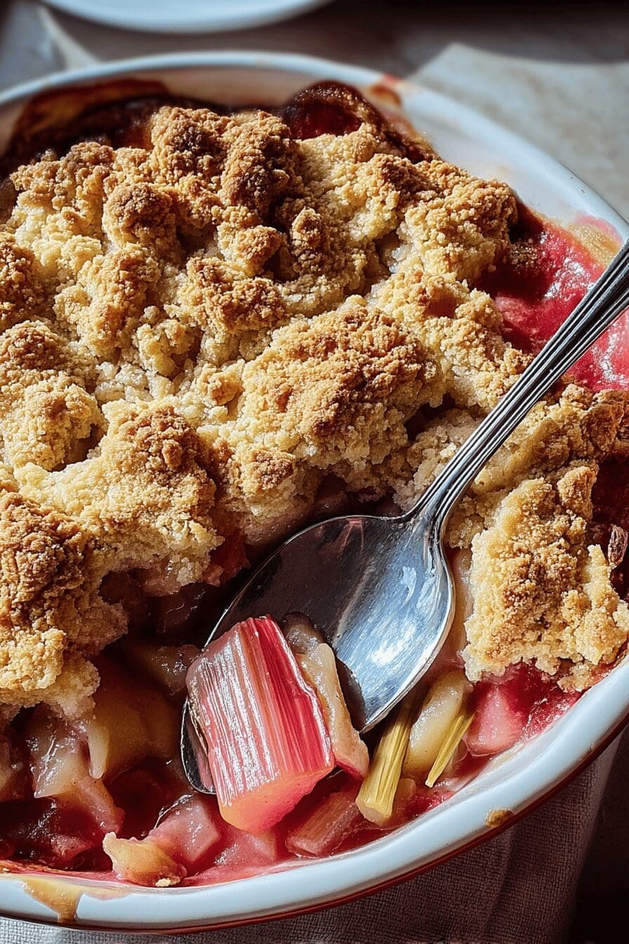 rhubarb cobbler recipe