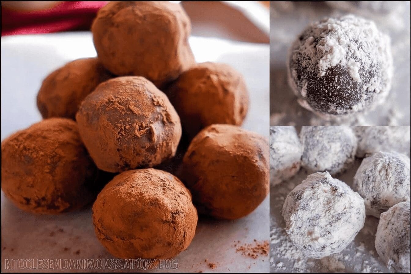 Cream Cheese Chocolate Truffles