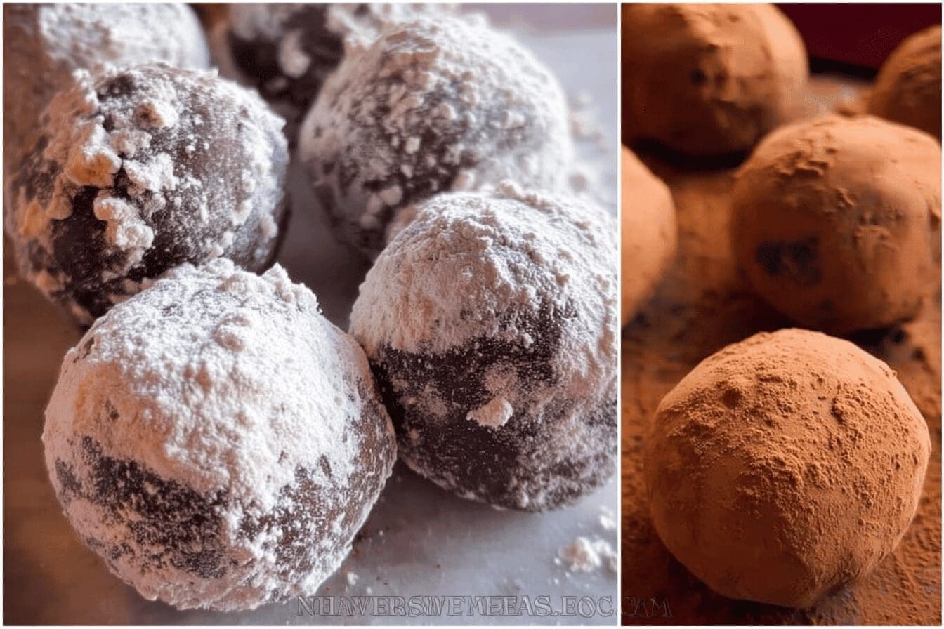 Cream Cheese Chocolate Truffles