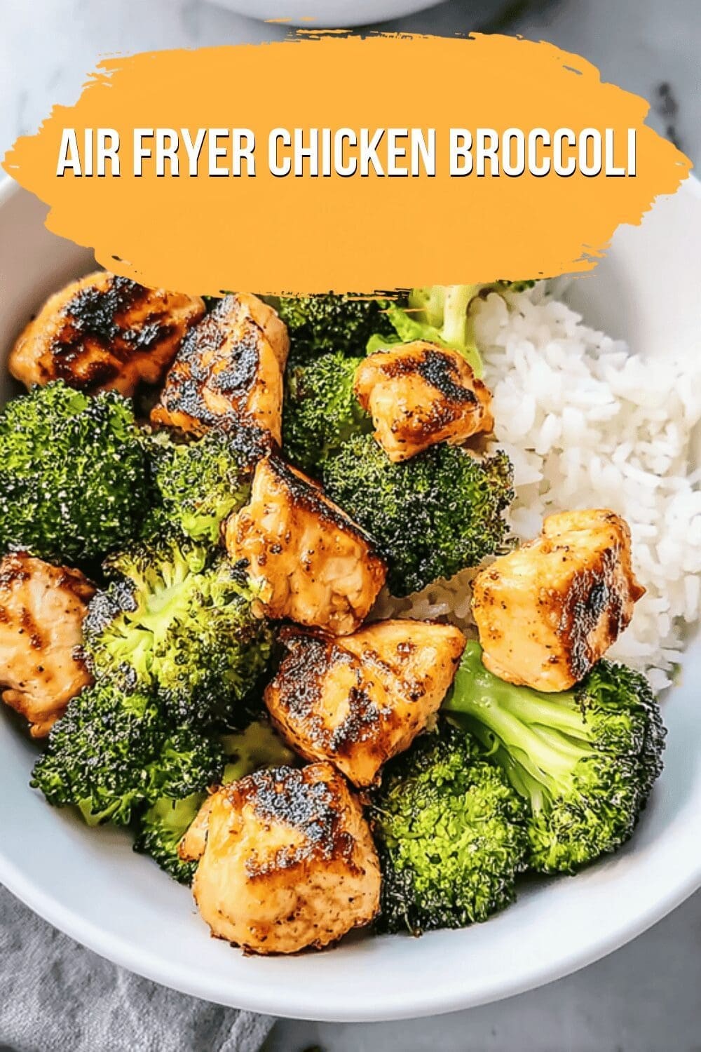 Air Fryer Chicken Broccoli