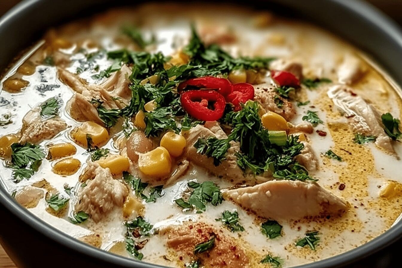 Creamy White Chicken Chili