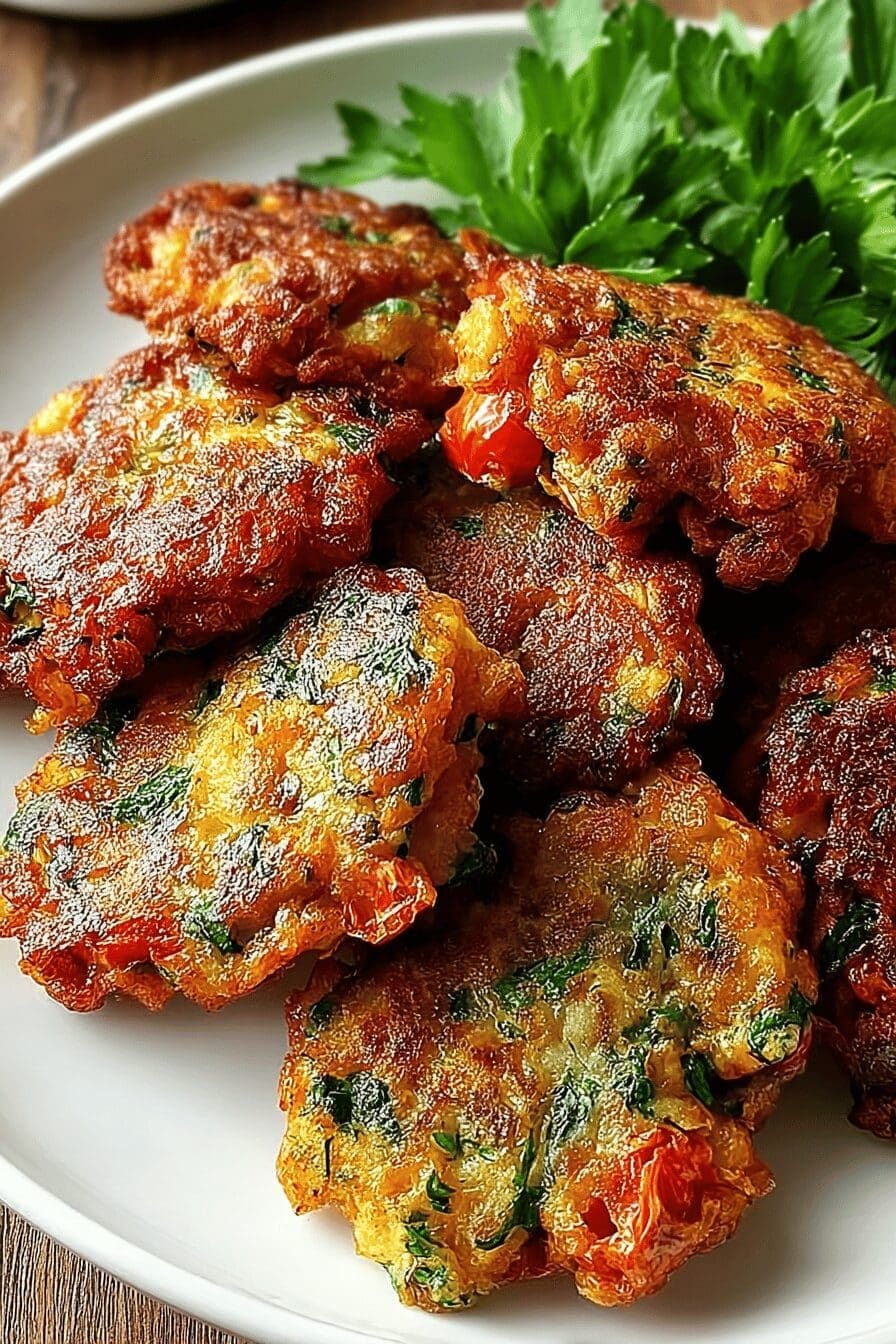 Greek Tomato Fritters