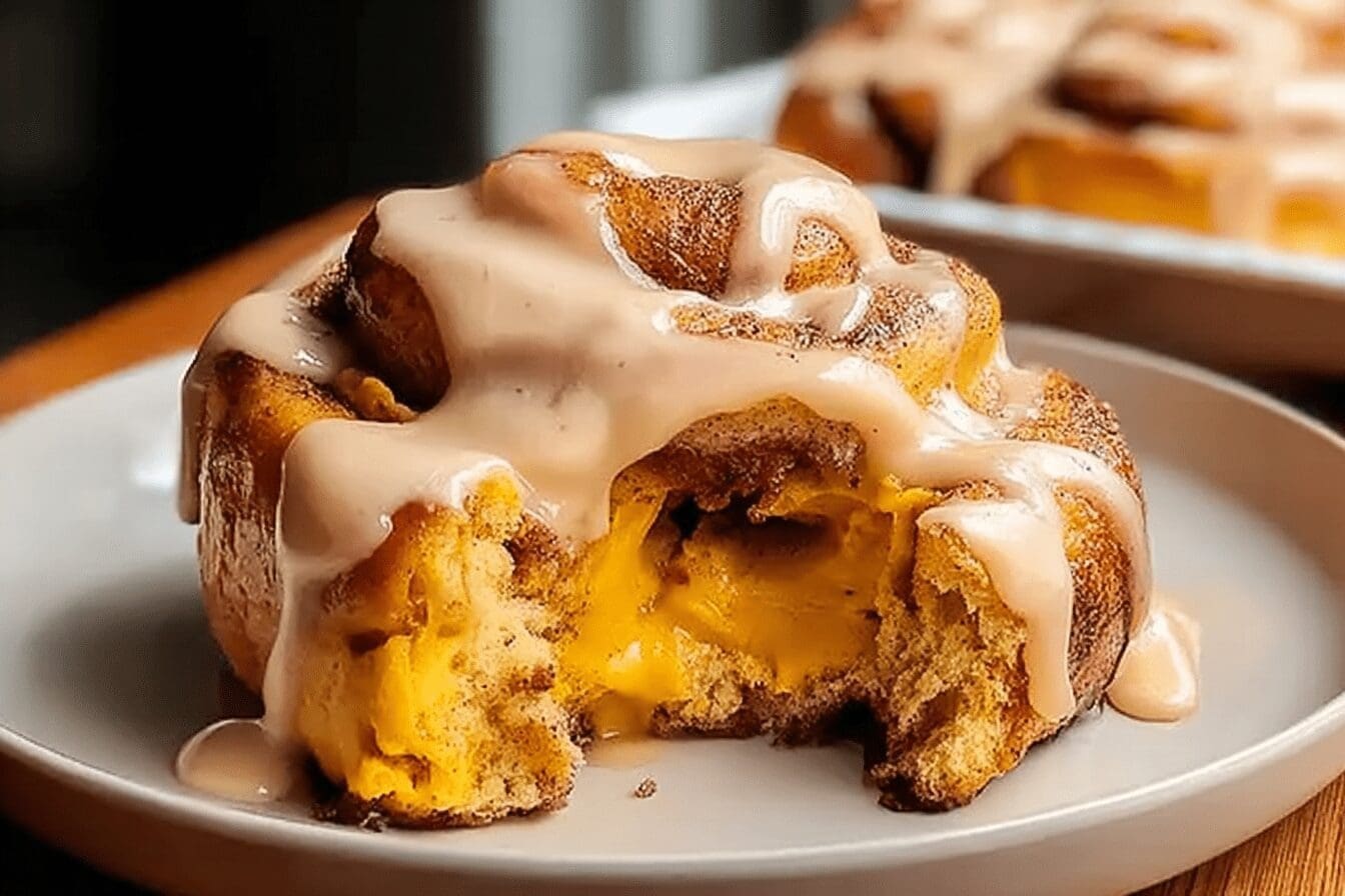 Pumpkin Cinnamon Rolls