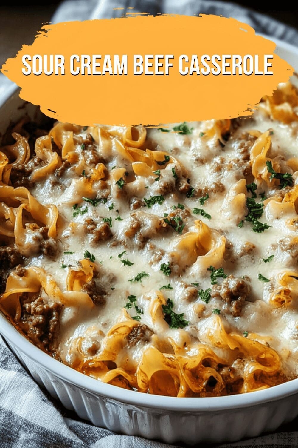 Sour Cream Beef Casserole