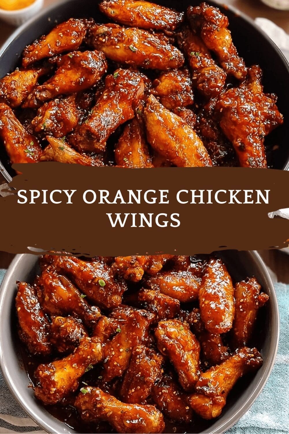 Spicy Orange Chicken Wings