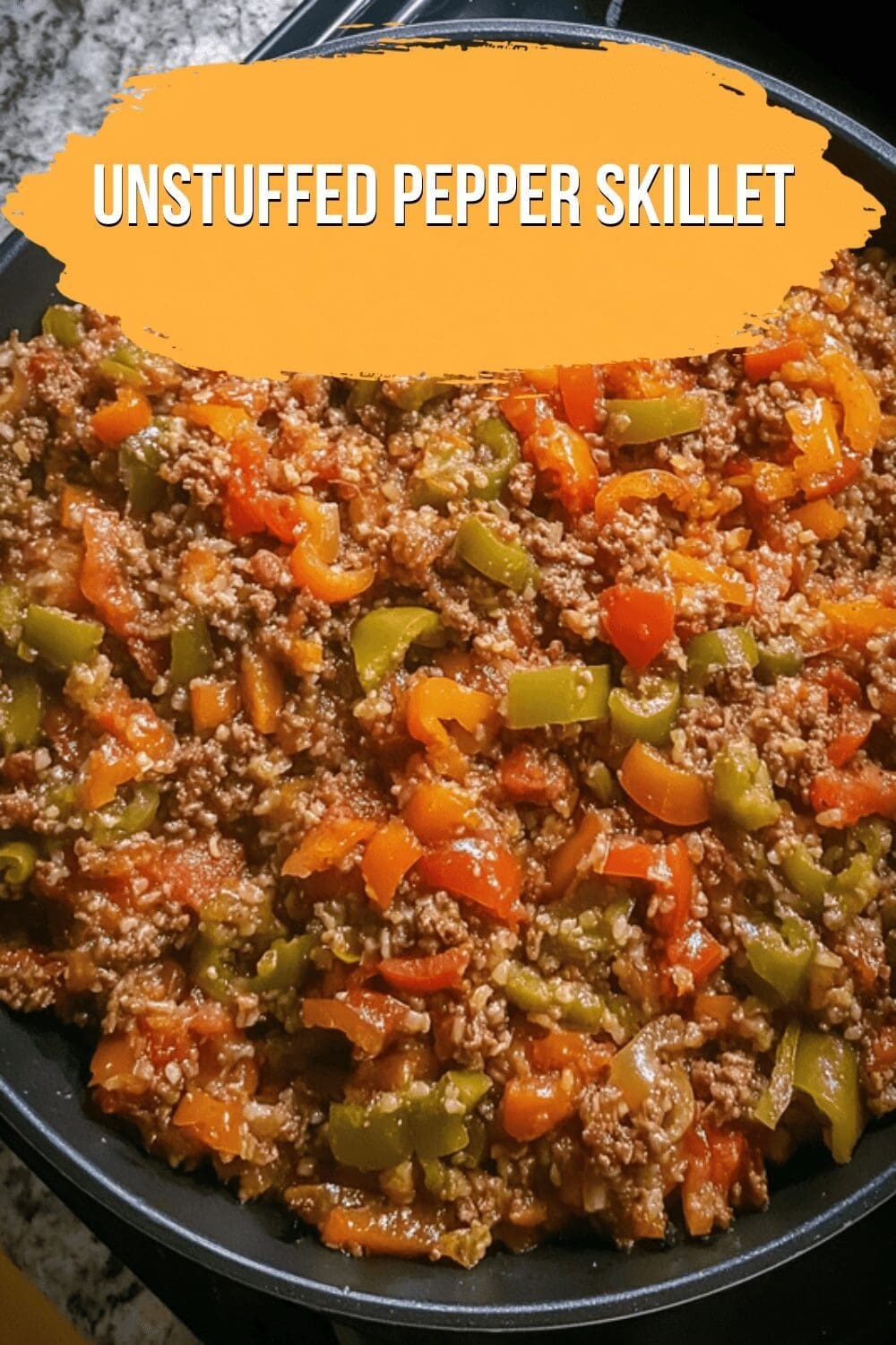 Unstuffed Pepper Skillet