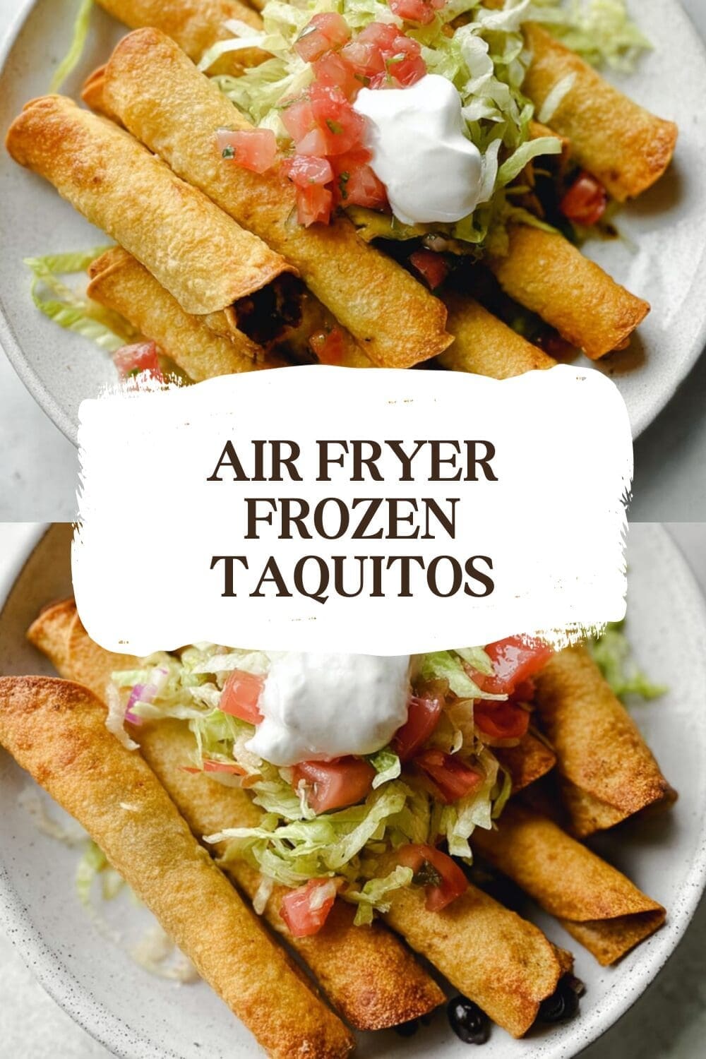 Air Fryer Frozen Taquitos