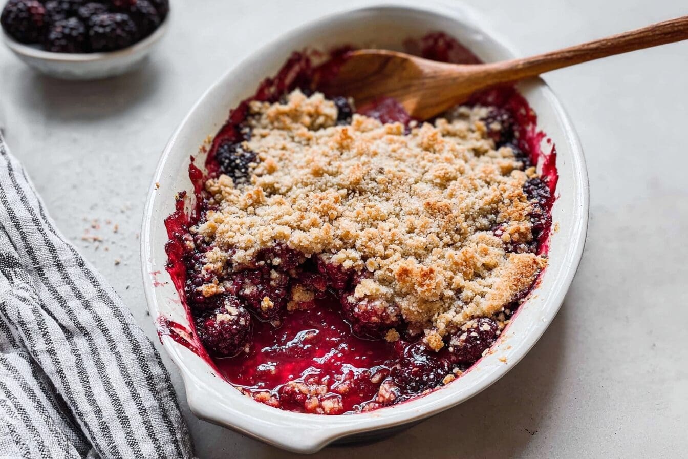 Blackberry Crumble
