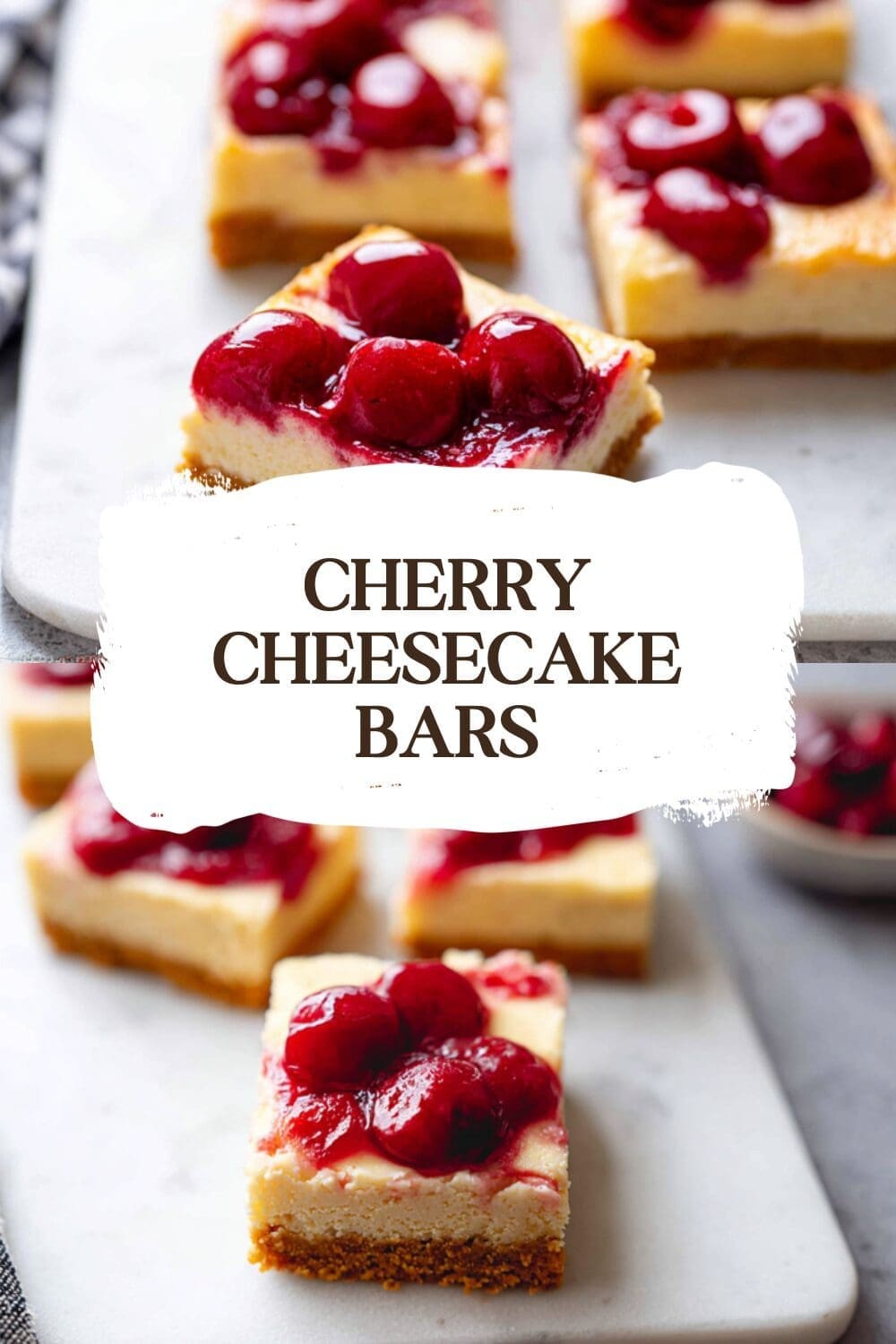 Cherry Cheesecake Bars