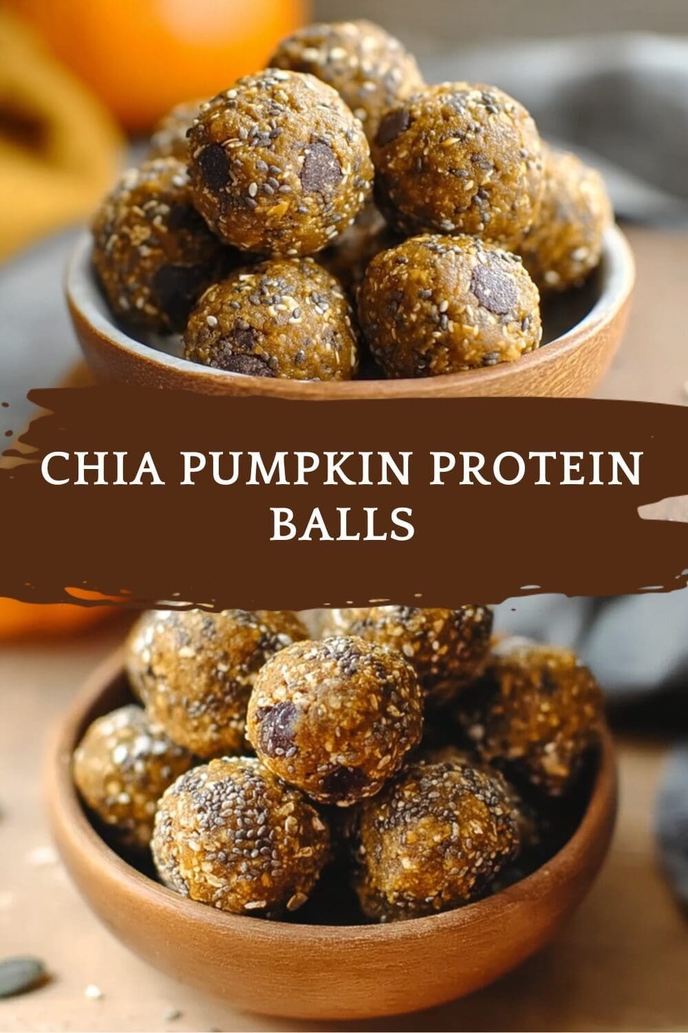 Chia Pumpkin Protein Balls