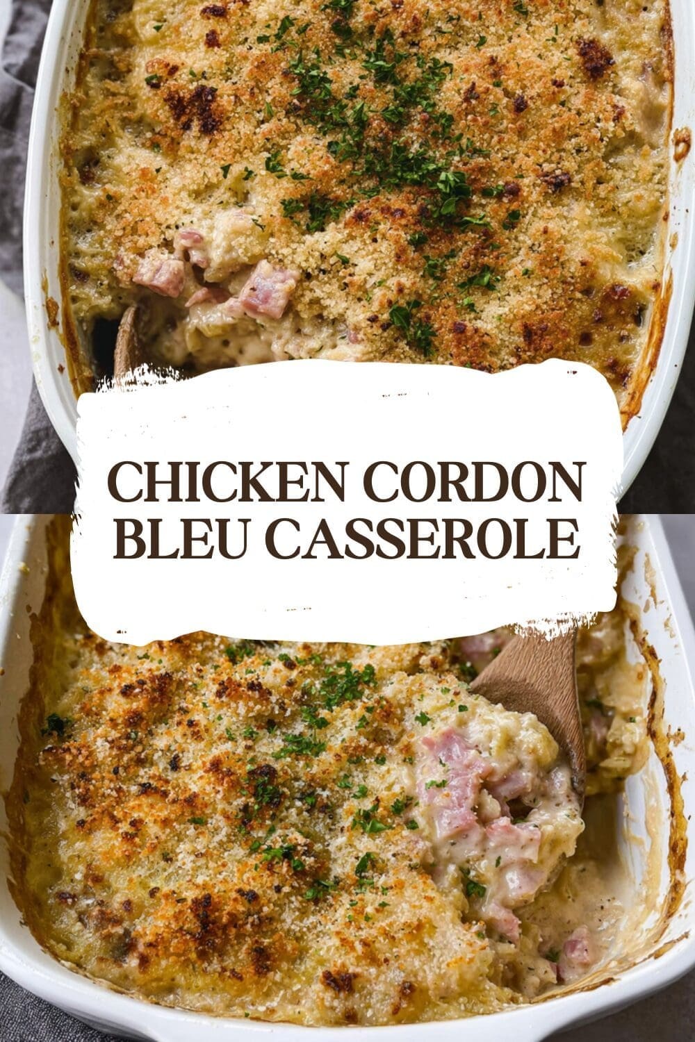 Chicken Cordon Bleu Casserole