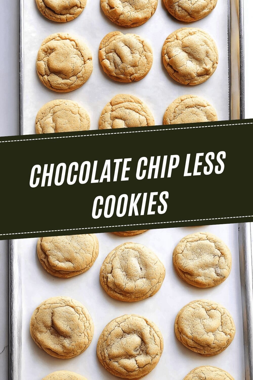 Chocolate Chip Less Cookies