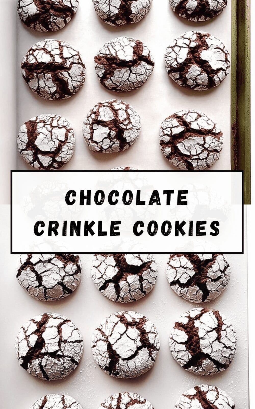 Chocolate Crinkle Cookies