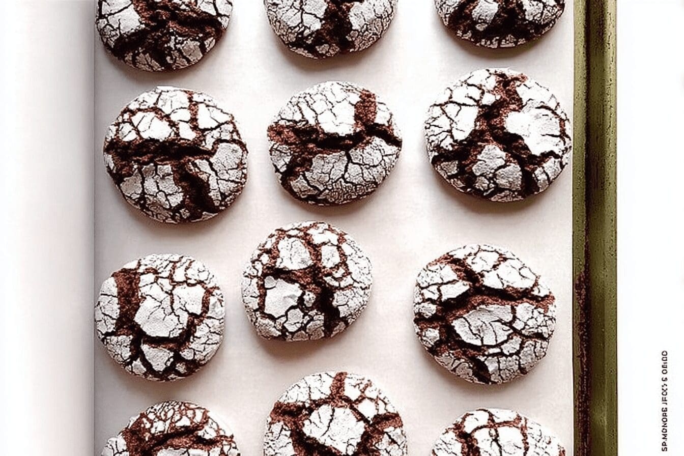 Chocolate Crinkle Cookies