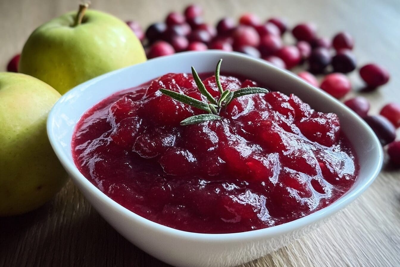 Cranberry Apple Sauce