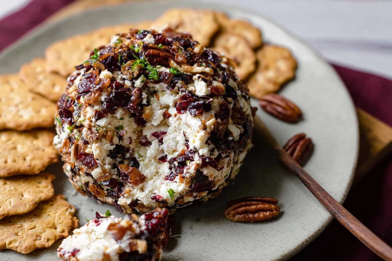 Cranberry Pecan Cheese Ball