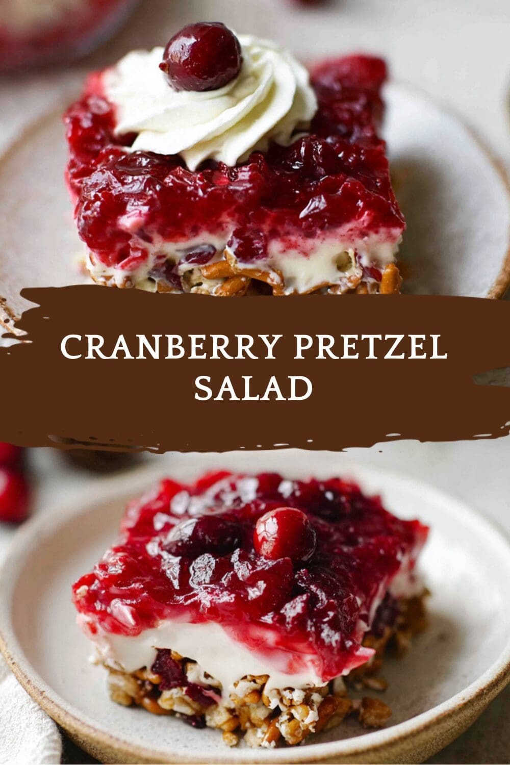 Cranberry Pretzel Salad