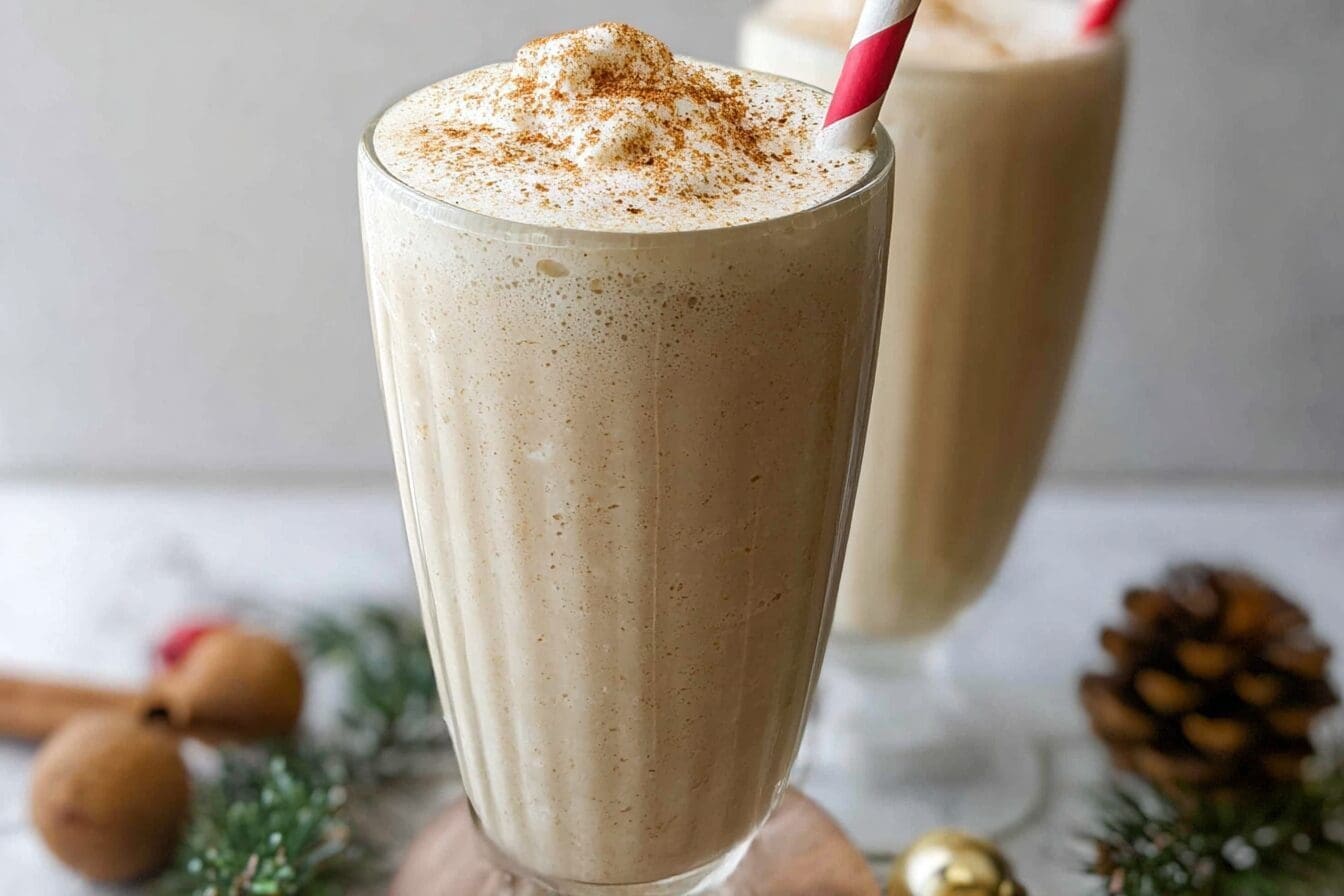 Eggnog Milkshake