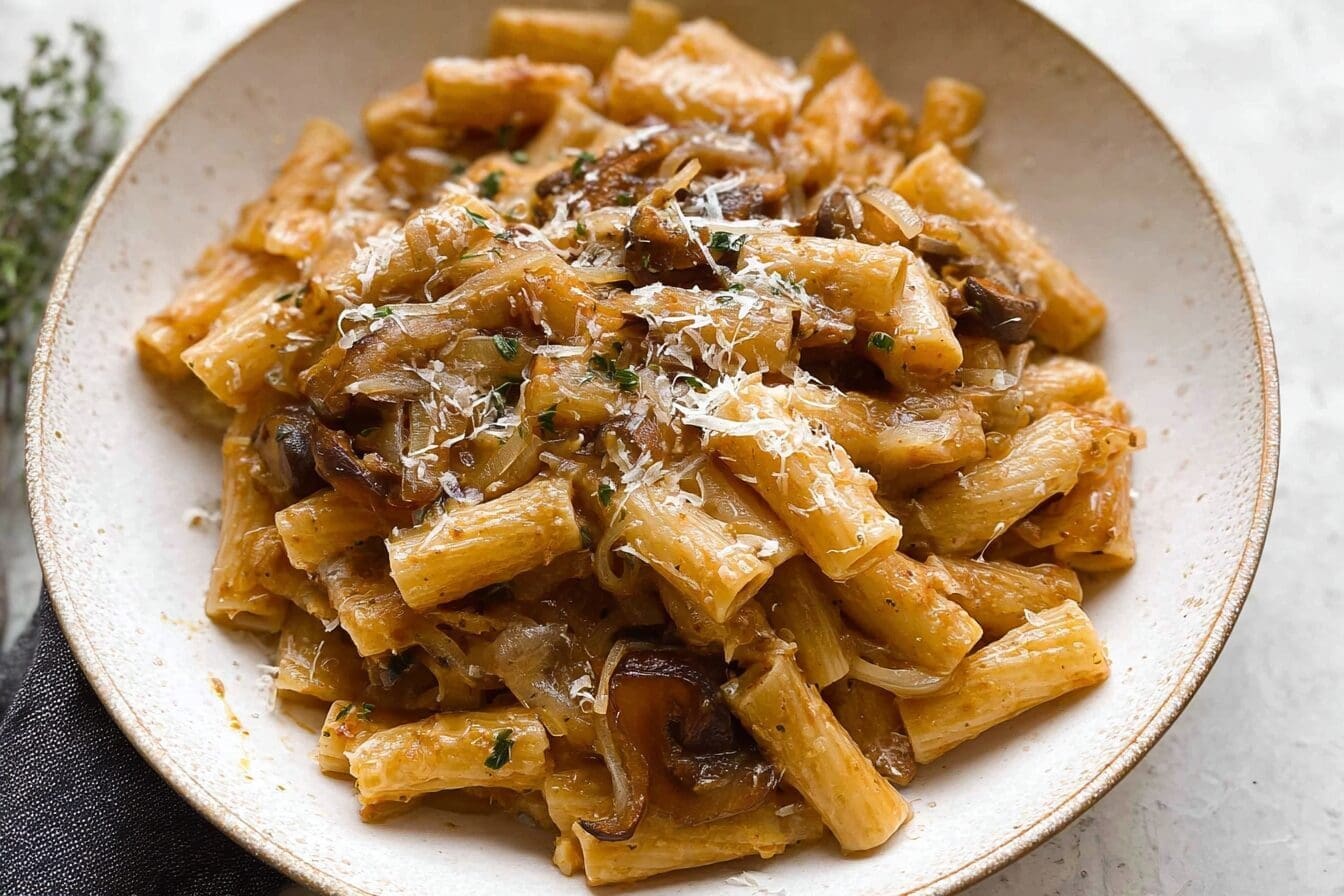 French Onion Pasta