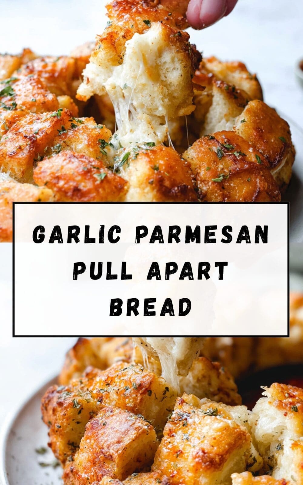 Garlic Parmesan Pull Apart Bread