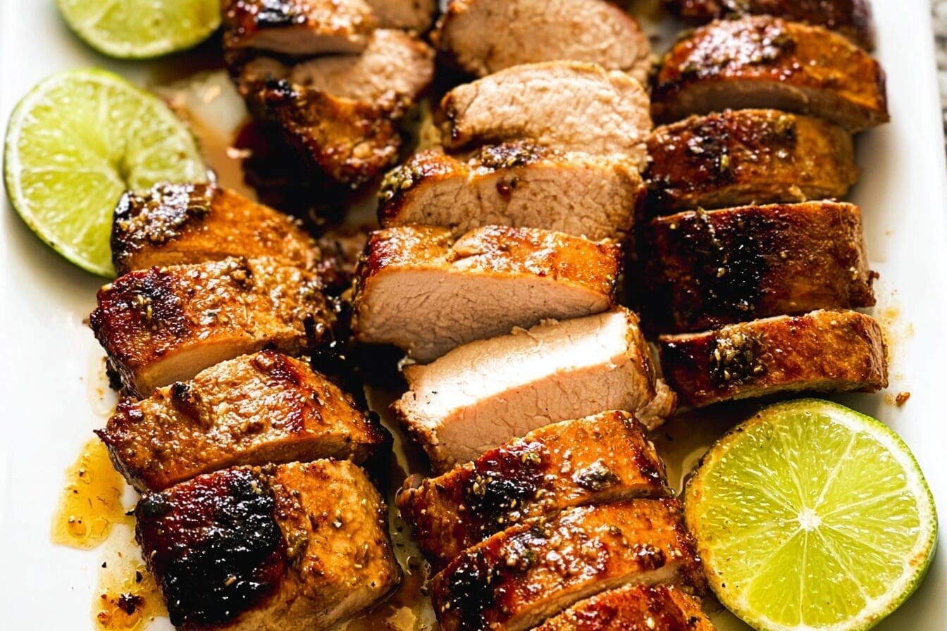 Ginger Lime Pork Tenderloin