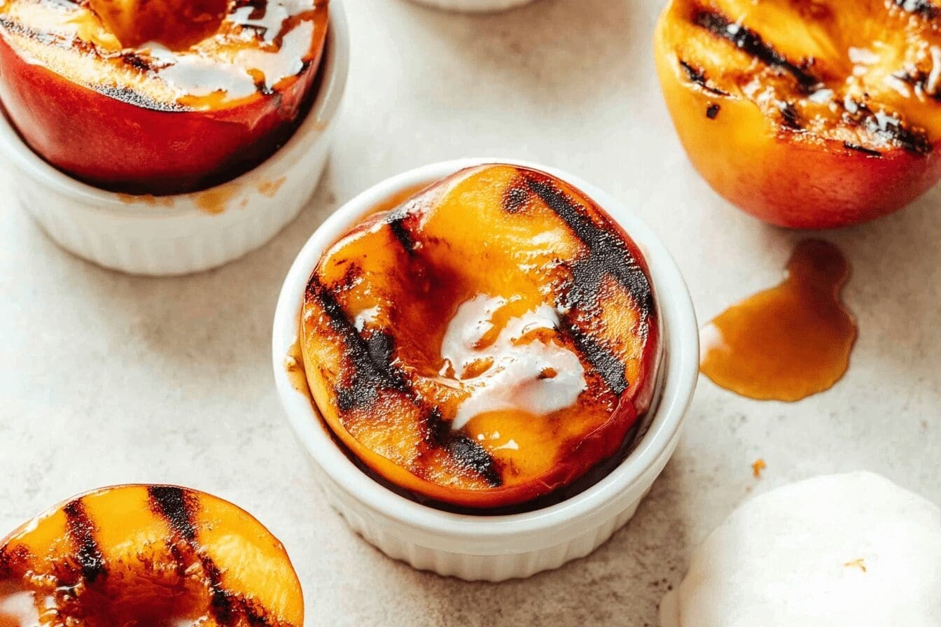 Grilled Peaches