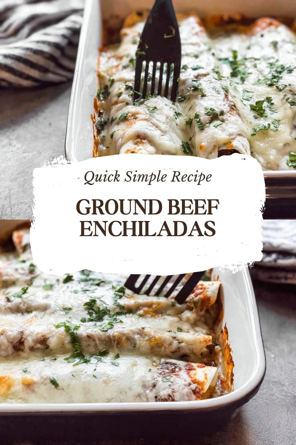 Ground Beef Enchiladas