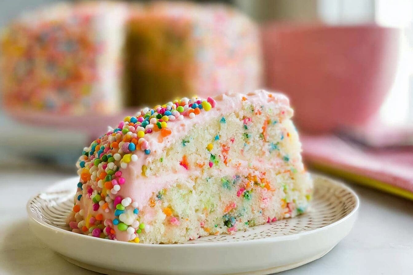 Homemade Funfetti Cake