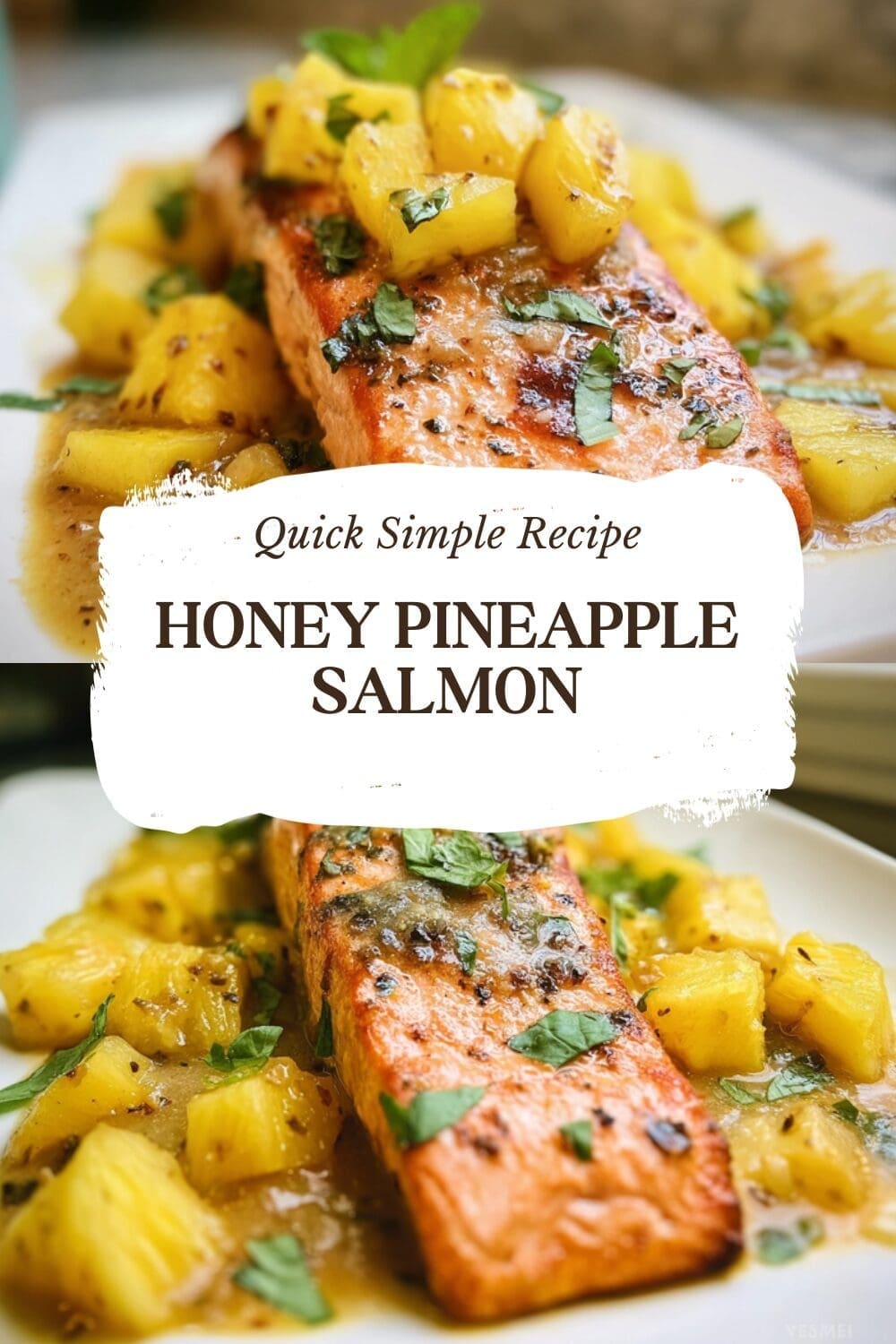 Honey Pineapple Salmon