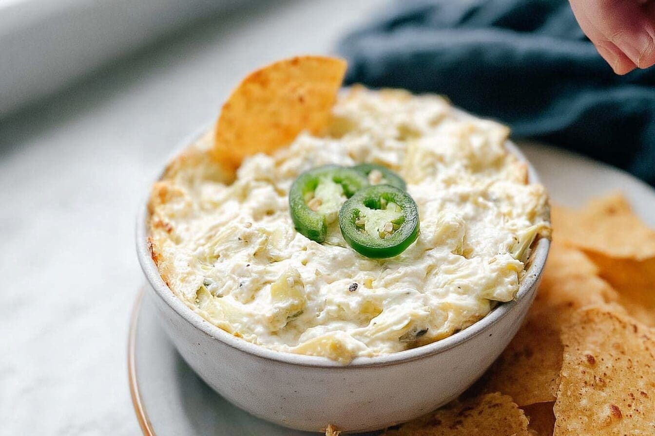 Jalapeno Artichoke Dip