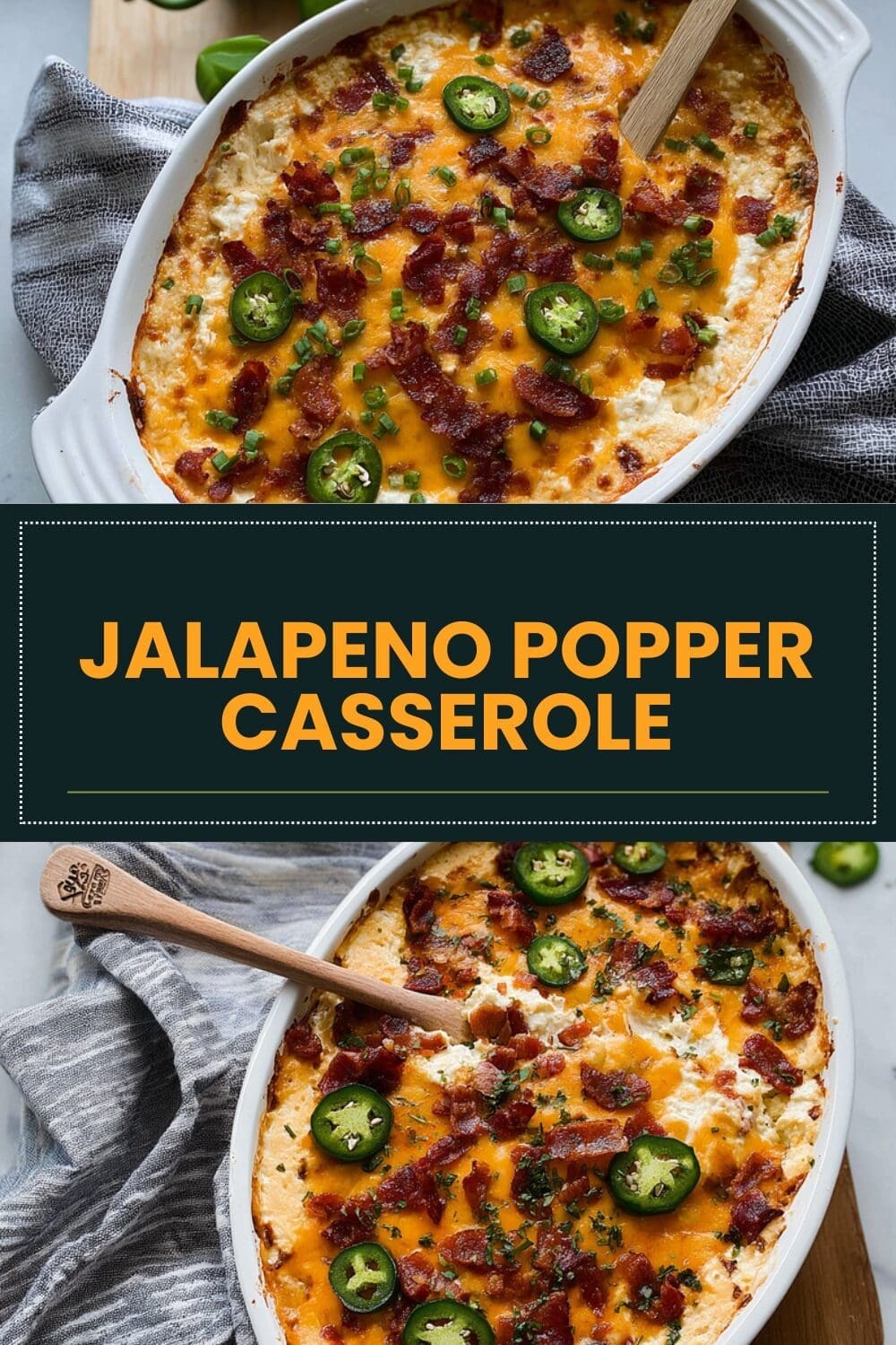 Jalapeno Popper Casserole