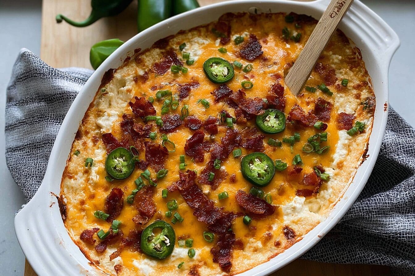 Jalapeno Popper Casserole