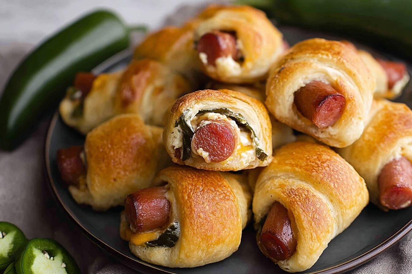 Jalapeno Popper Pigs In A Blanket