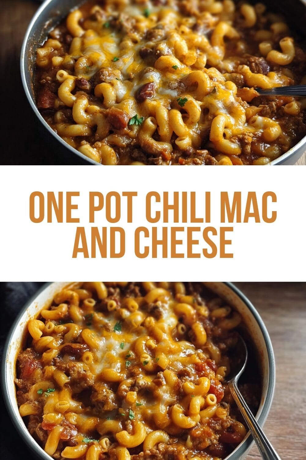 One Pot Chili Mac And Cheese